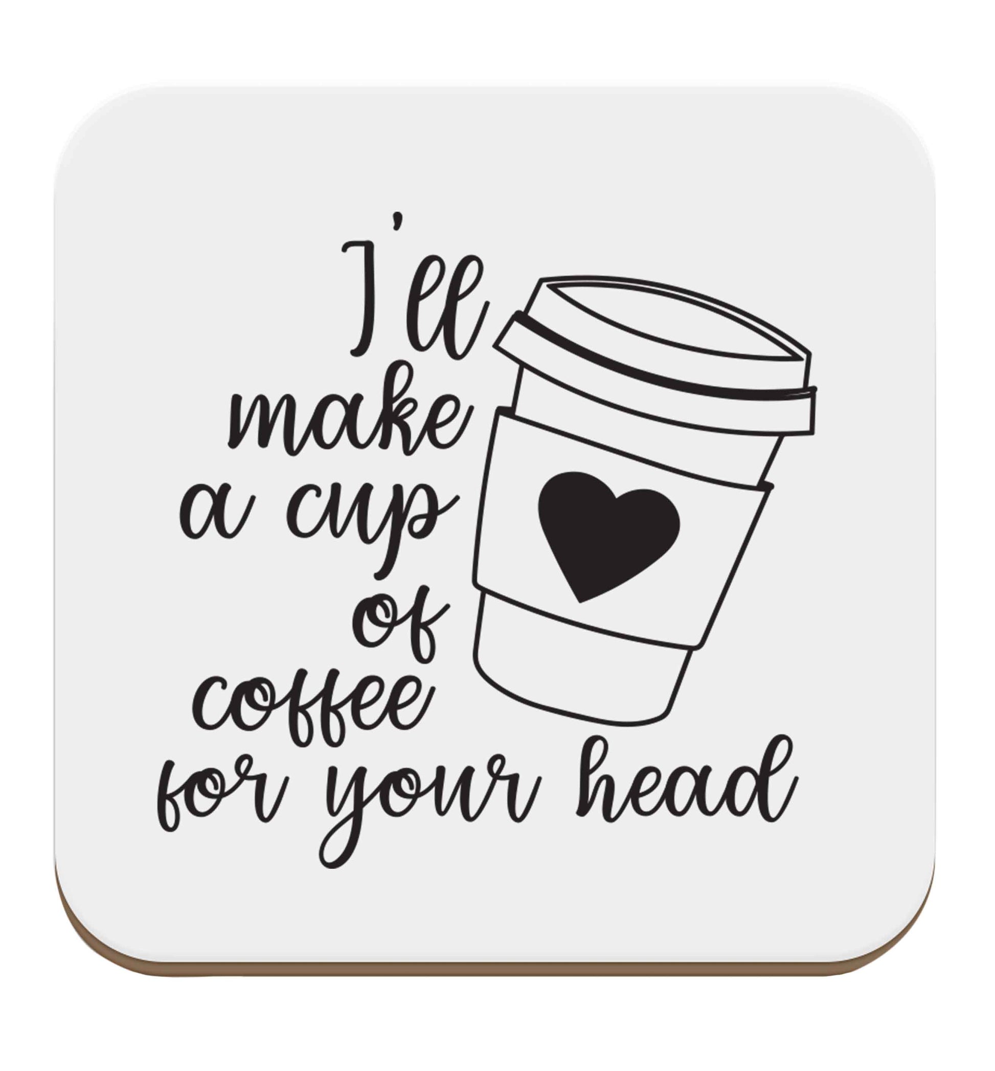 Misheard song lyrics - check!  set of four coasters