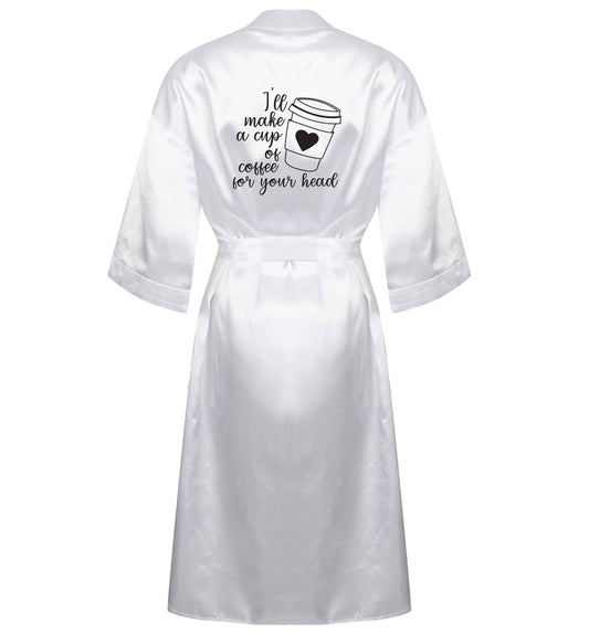 Misheard song lyrics - check!  XL/XXL white ladies dressing gown size 16/18