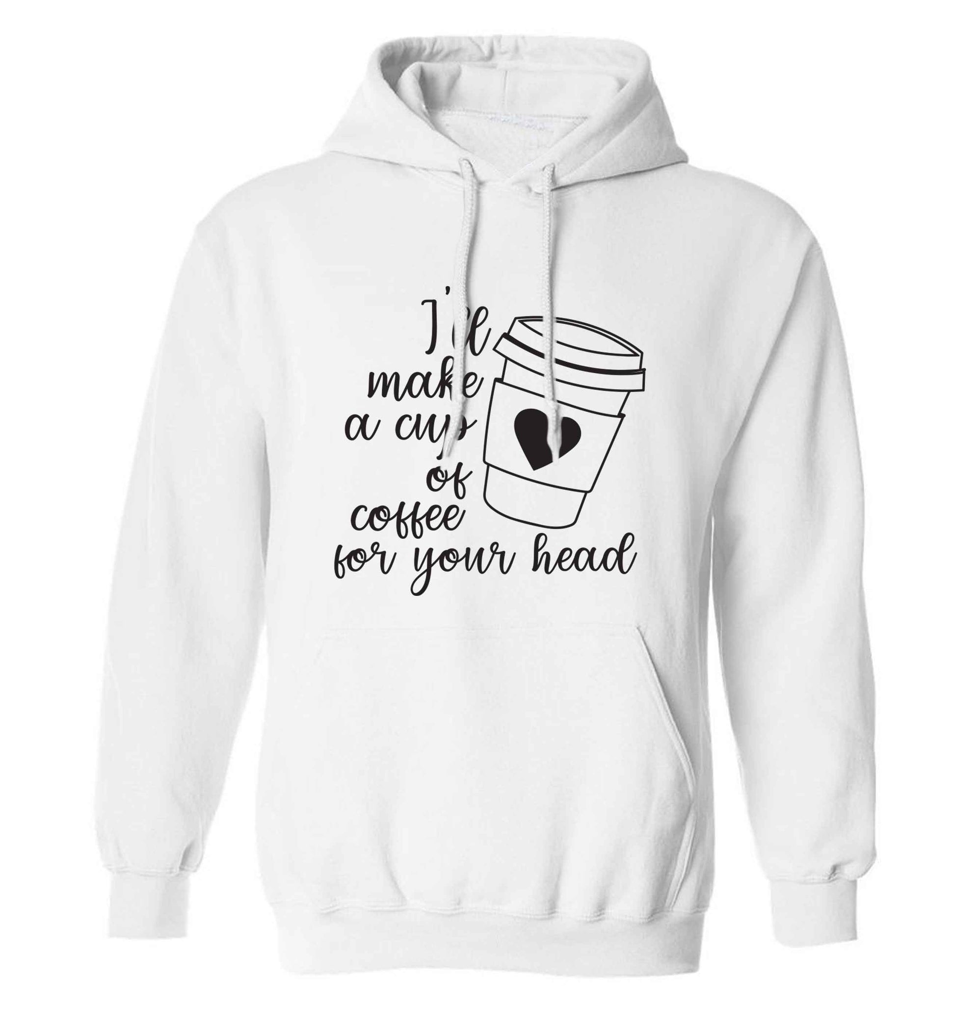 Misheard song lyrics - check!  adults unisex white hoodie 2XL