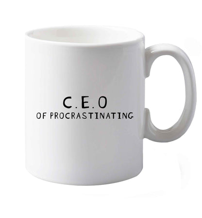 10 oz What are you president of? Personalise it here!    ceramic mug both sides