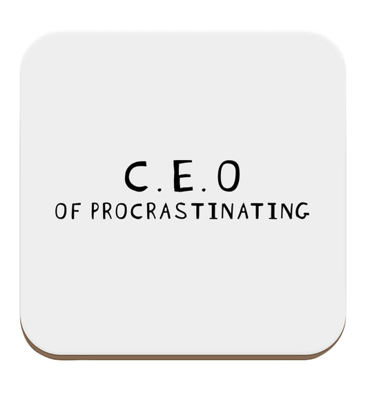 What are you president of? Personalise it here!  set of four coasters