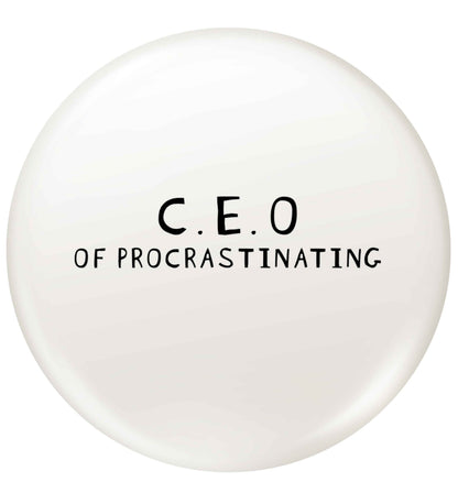 What are you president of? Personalise it here!  small 25mm Pin badge