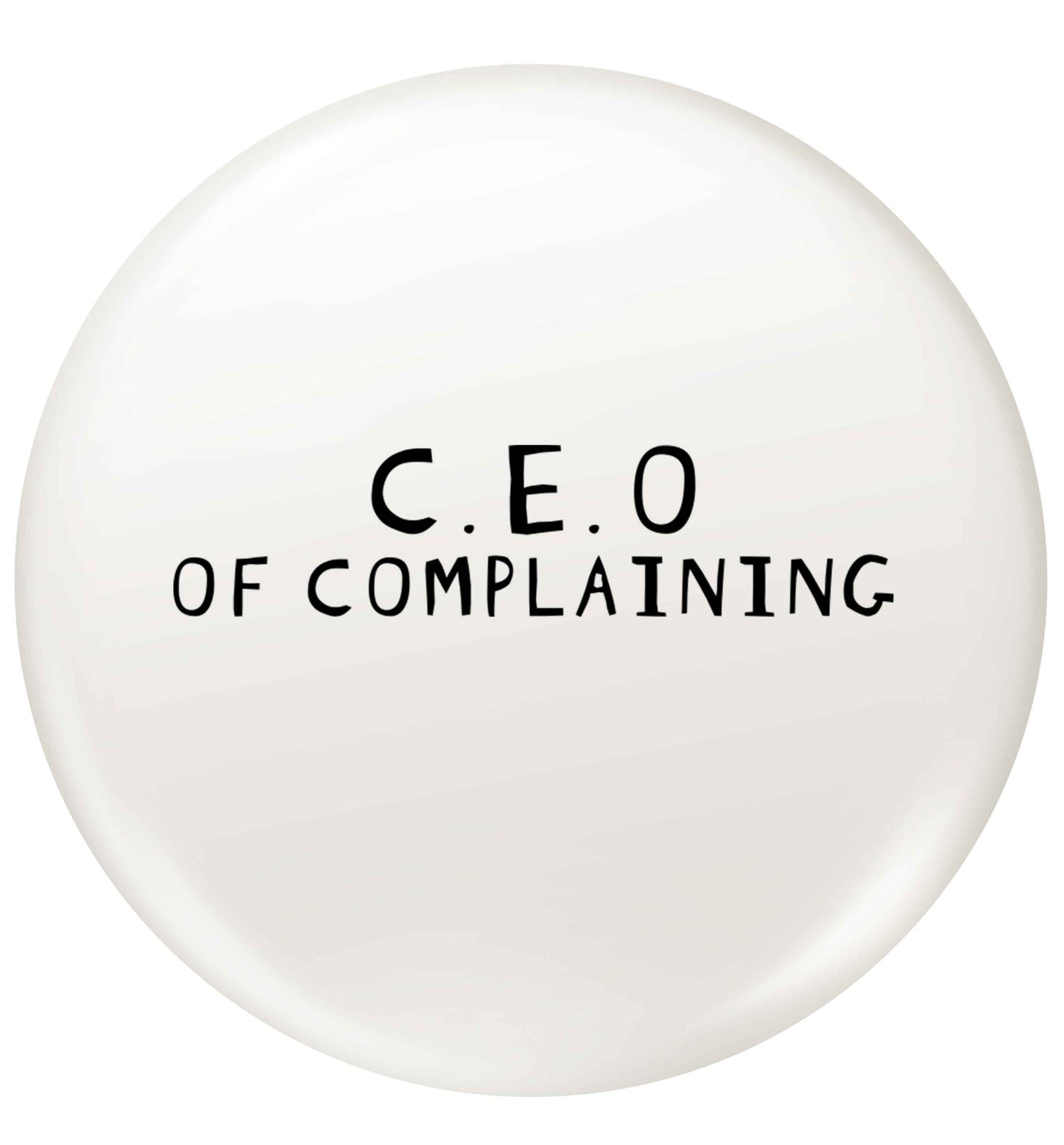 Excuse me can I talk to your manager? Know someone who just loves to complain? We think we might have the perfect gift for you!  small 25mm Pin badge