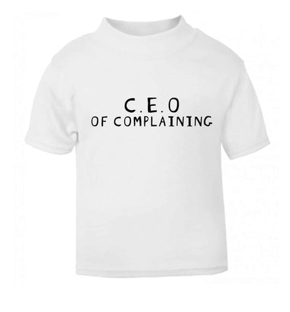 Excuse me can I talk to your manager? Know someone who just loves to complain? We think we might have the perfect gift for you!  white baby toddler Tshirt 2 Years