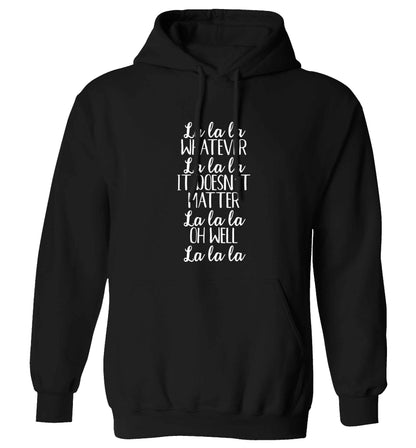 Viral song lyrics - check! Gen z babies where you at? adults unisex black hoodie 2XL