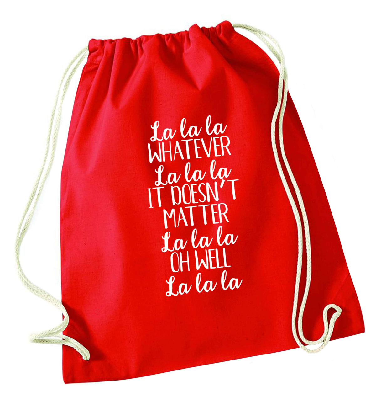 Viral song lyrics - check! Gen z babies where you at? red drawstring bag 