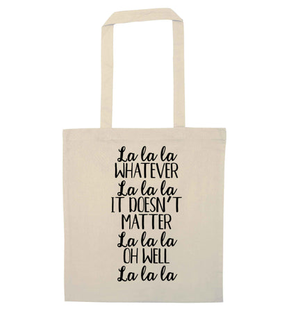 Viral song lyrics - check! Gen z babies where you at? natural tote bag