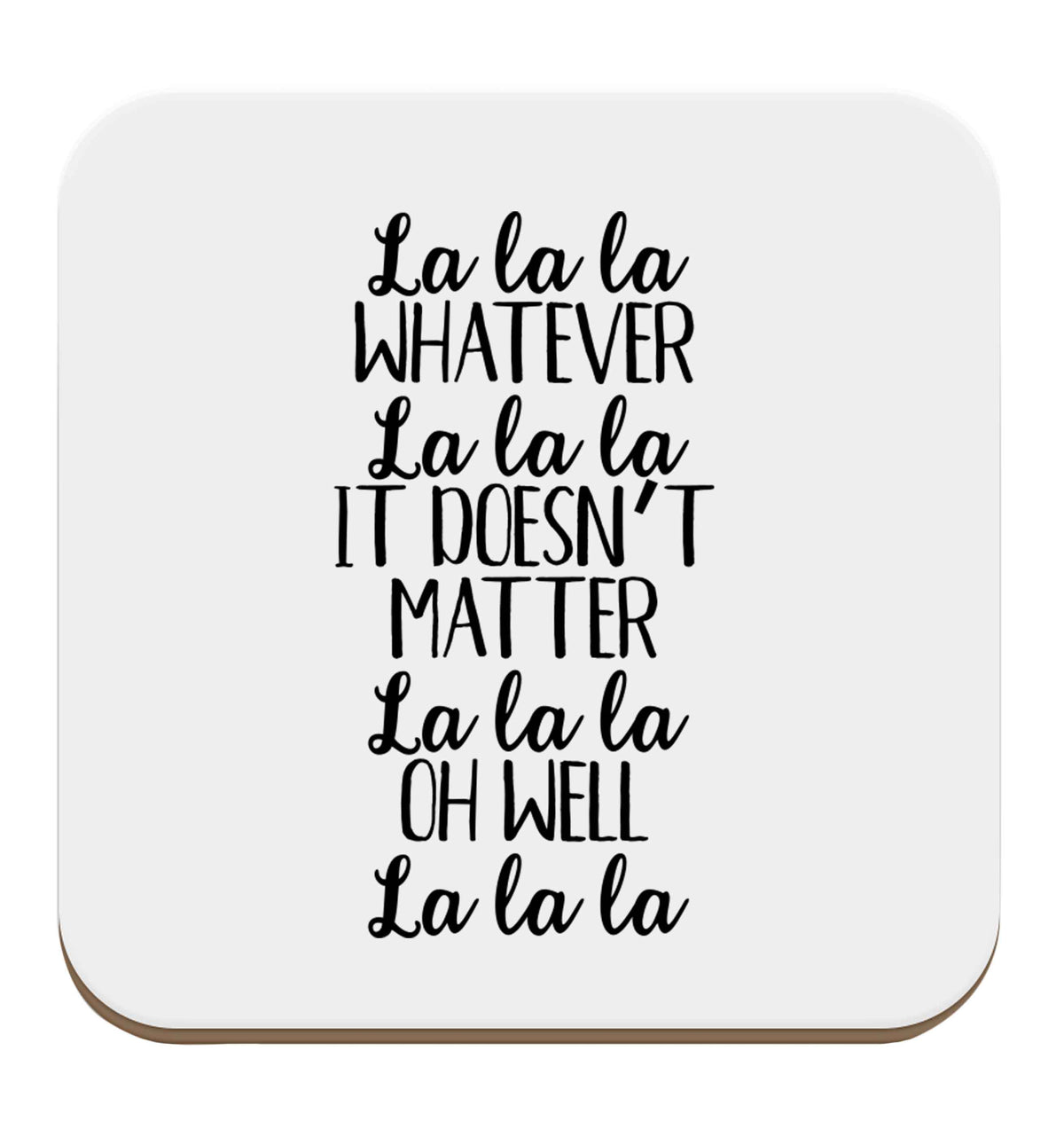 Viral song lyrics - check! Gen z babies where you at? set of four coasters