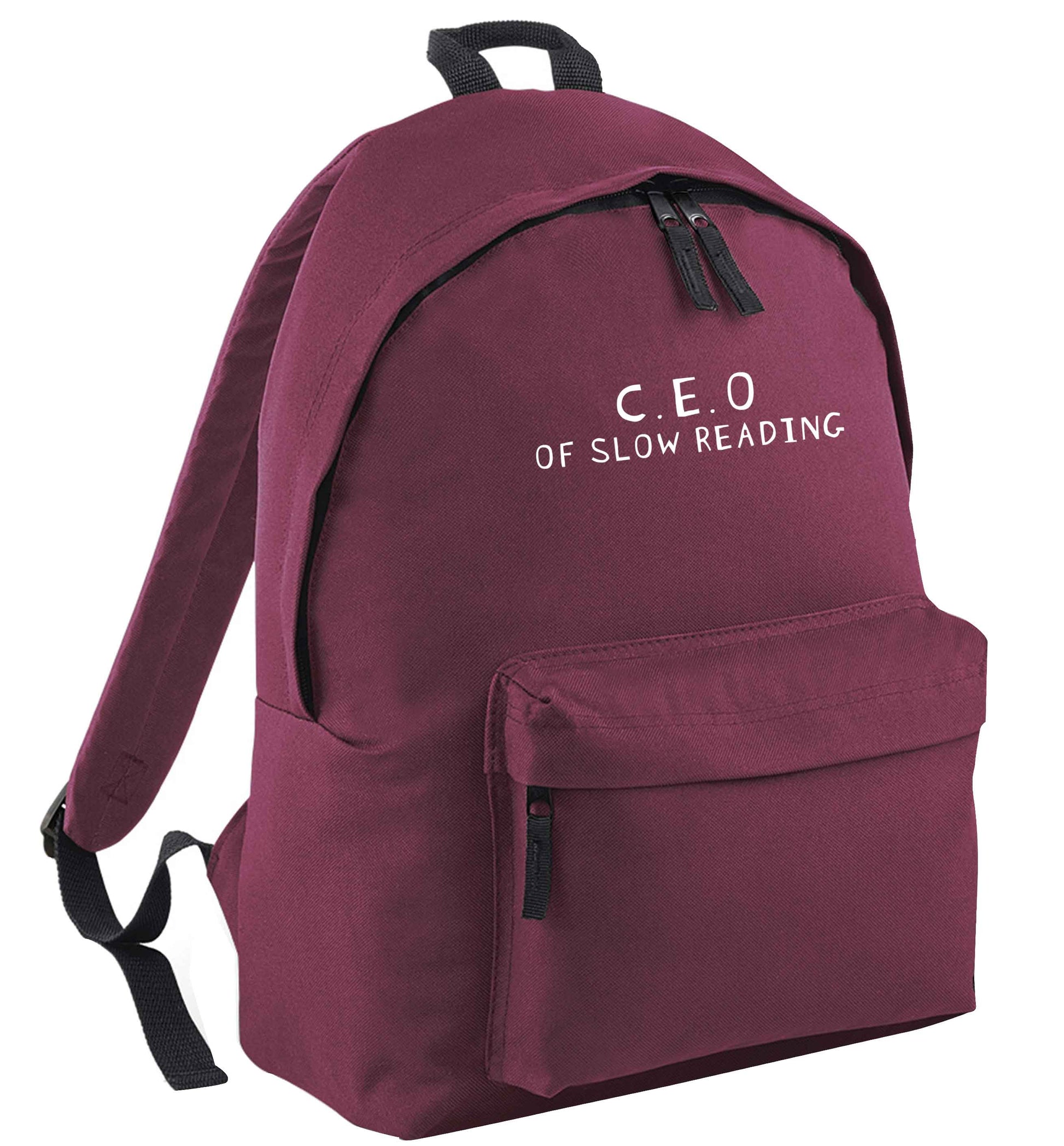 We love this for YOU! Who else loves saying this?!  maroon adults backpack