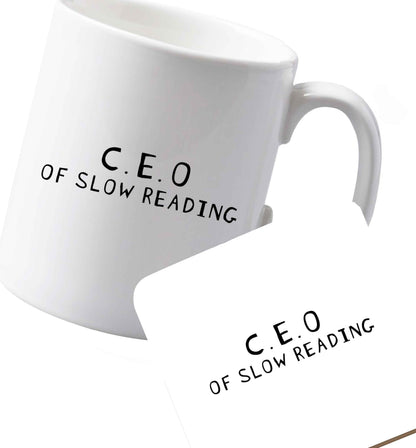 10 oz Ceramic mug and coaster We love this for YOU! Who else loves saying this?!    both sides