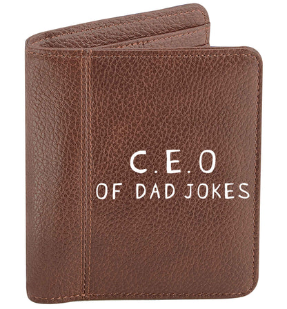C.E.O of dad jokes | Mens wallet