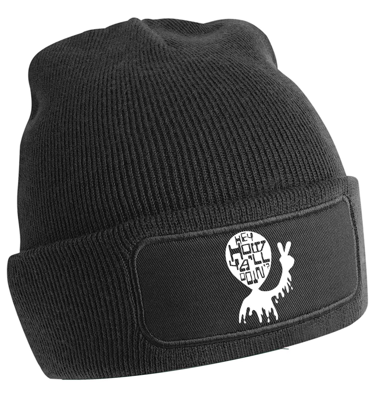 Hey, how ya'll doin'? | Beanie hat