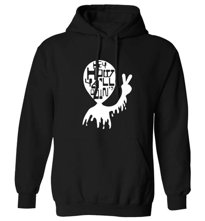 Misheard song lyrics - check!  adults unisex black hoodie 2XL