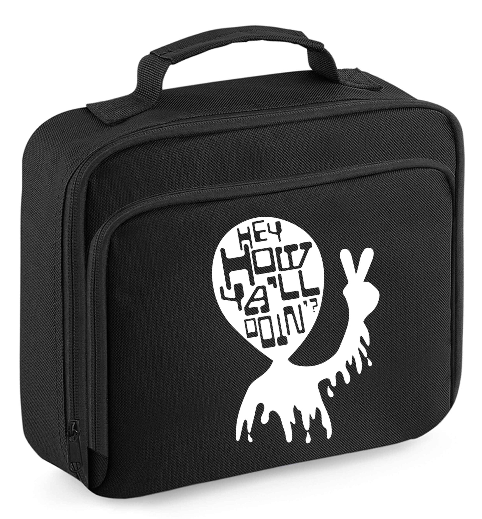 Any tex here insulated black lunch bag cooler
