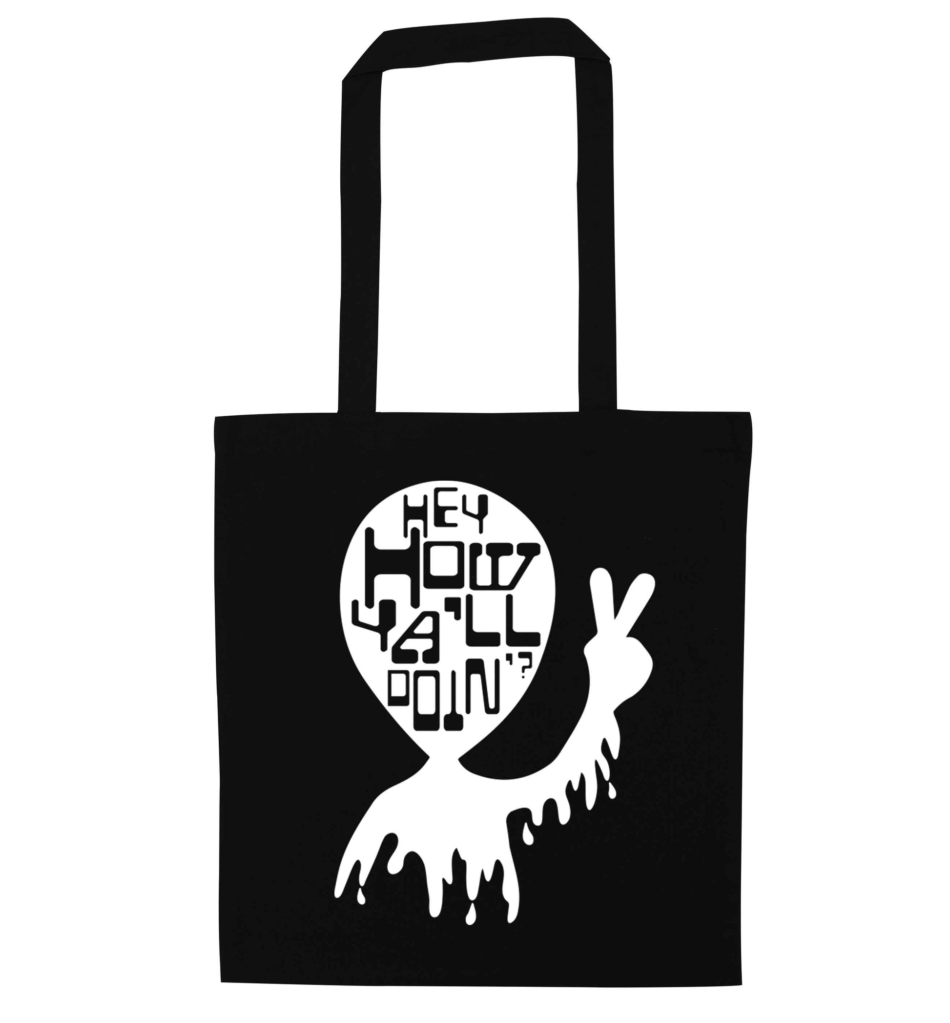 Misheard song lyrics - check!  black tote bag