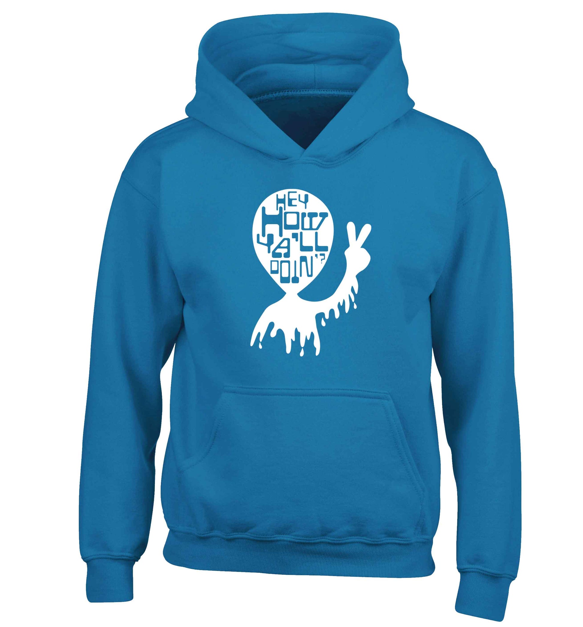 Misheard song lyrics - check!  children's blue hoodie 12-13 Years