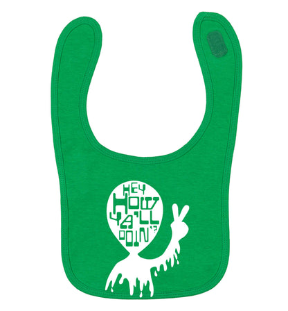 Misheard song lyrics - check!  green baby bib
