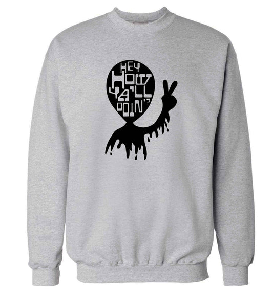 Misheard song lyrics - check!  adult's unisex grey sweater 2XL