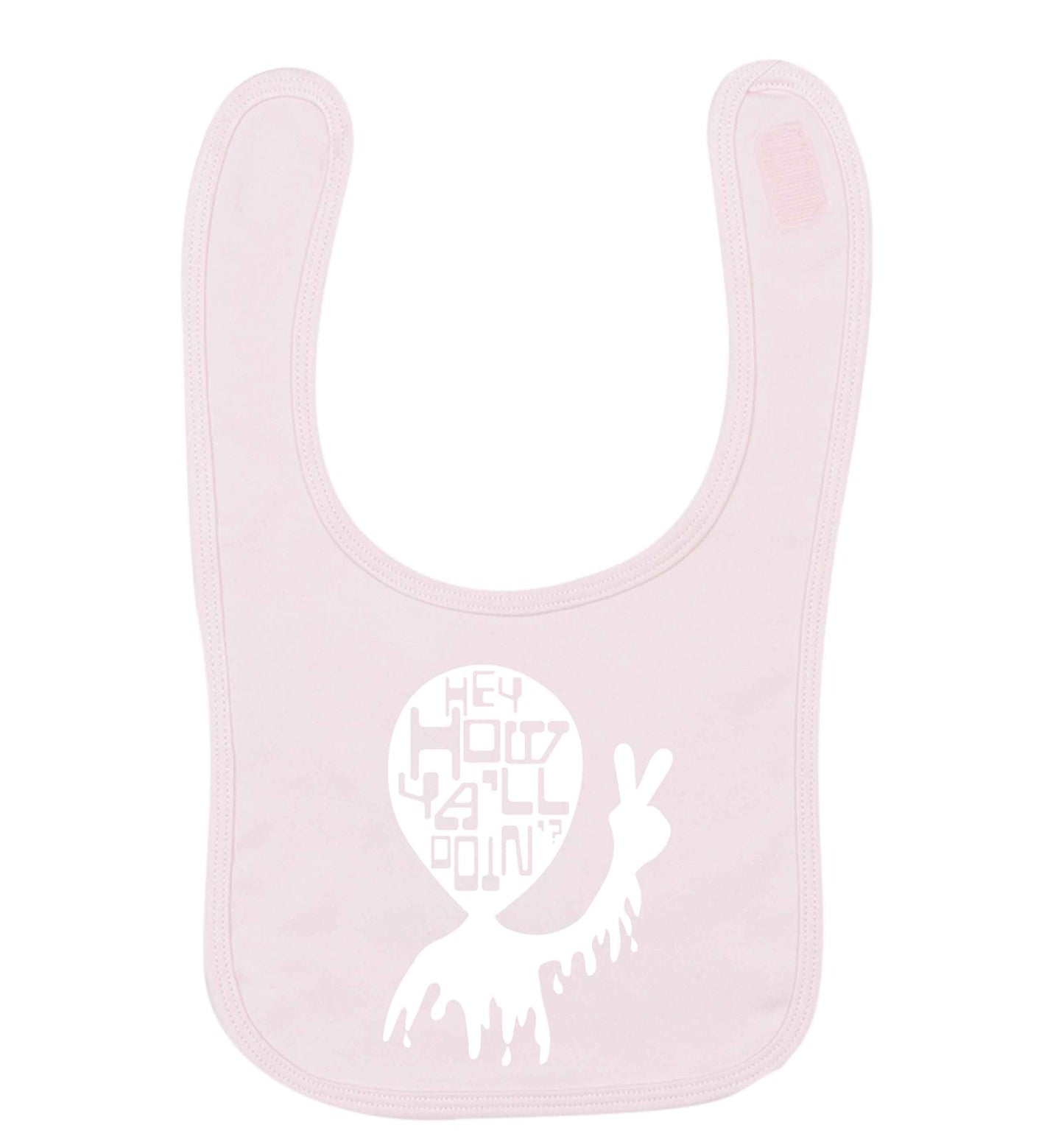 Misheard song lyrics - check!  pale pink baby bib