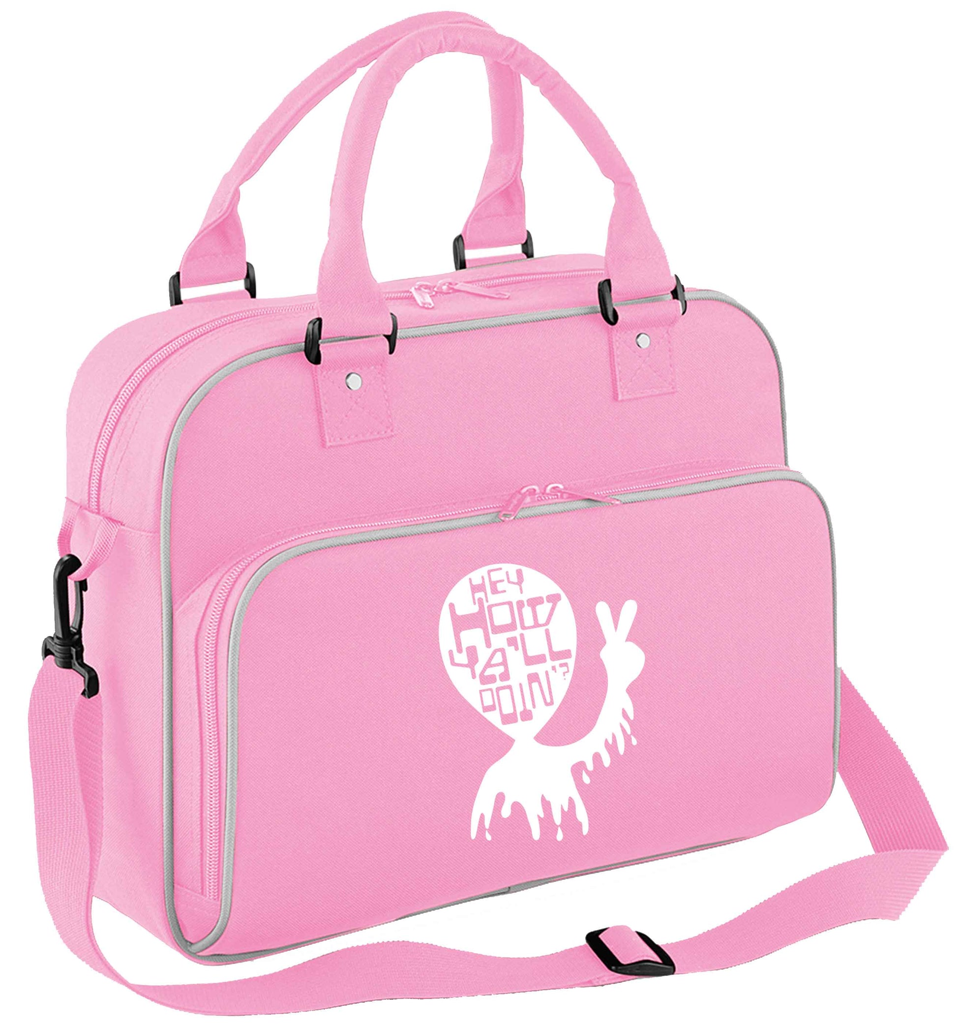 Misheard song lyrics - check!  children's dance bag baby pink