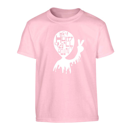 Misheard song lyrics - check!  Children's light pink Tshirt 12-13 Years