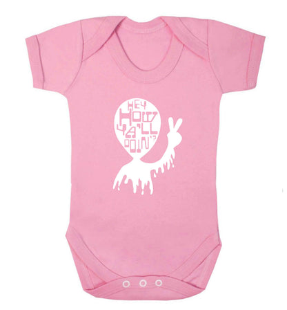 Misheard song lyrics - check!  baby vest pale pink 18-24 months