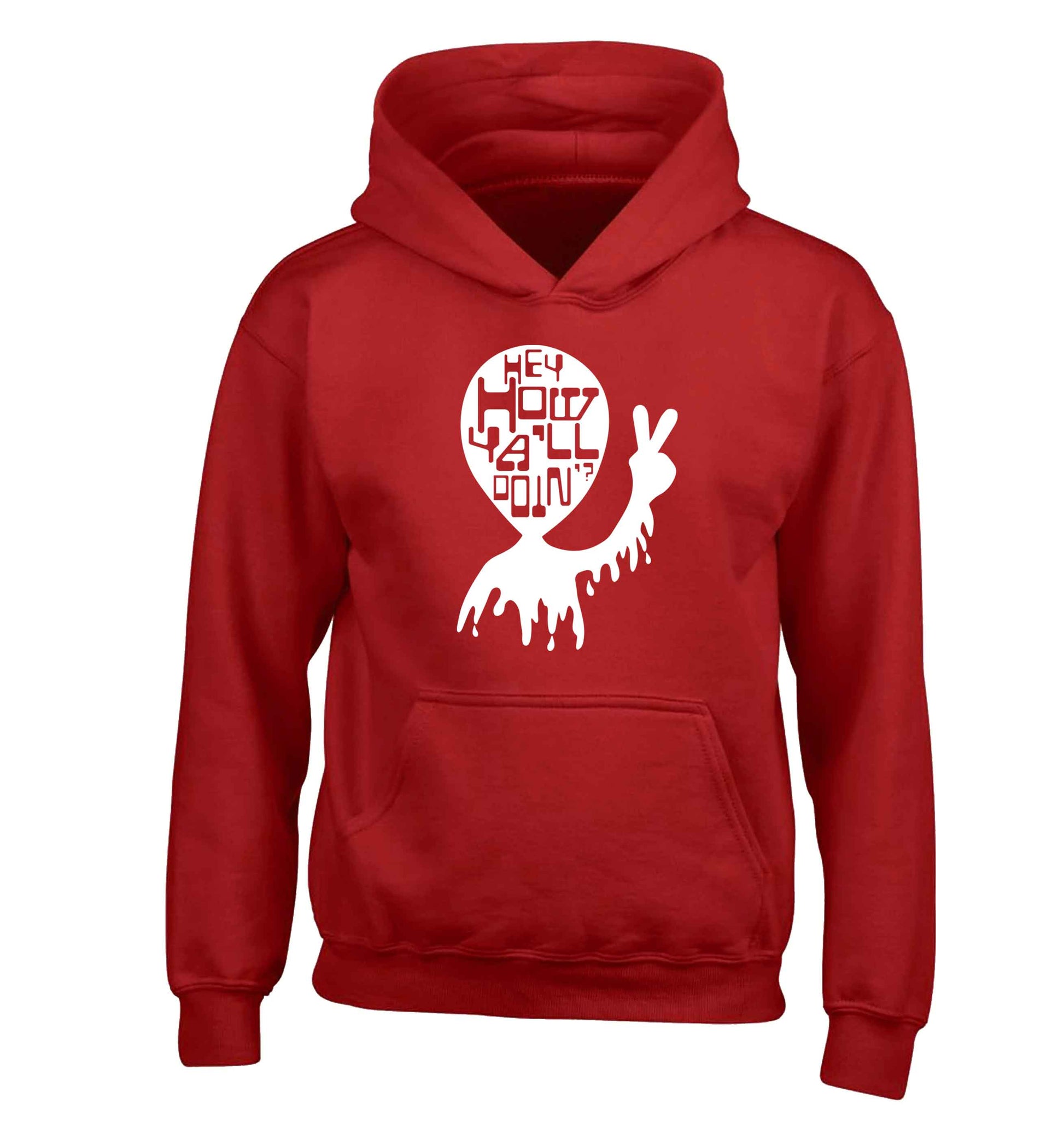 Misheard song lyrics - check!  children's red hoodie 12-13 Years