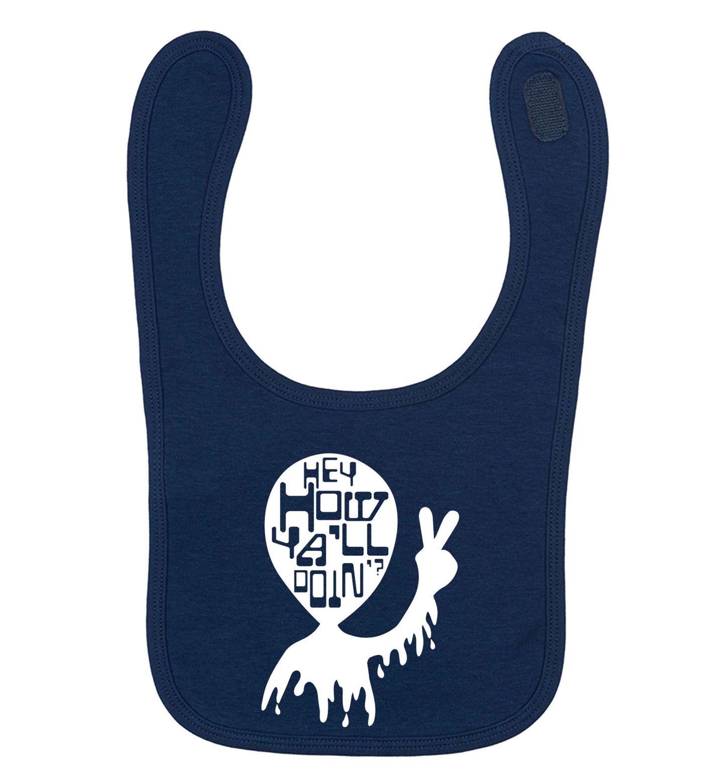 Misheard song lyrics - check!  navy baby bib