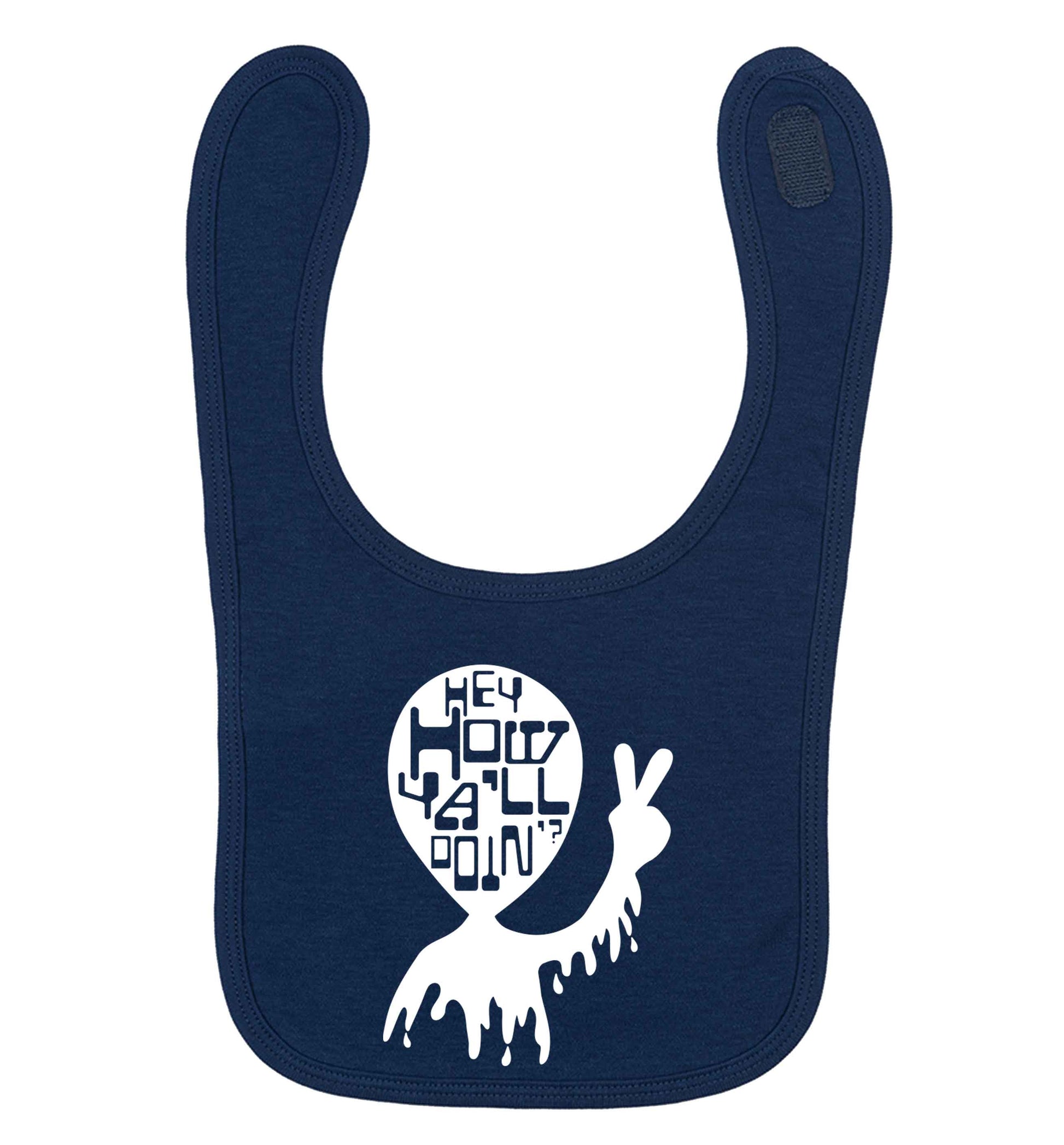 Misheard song lyrics - check!  navy baby bib