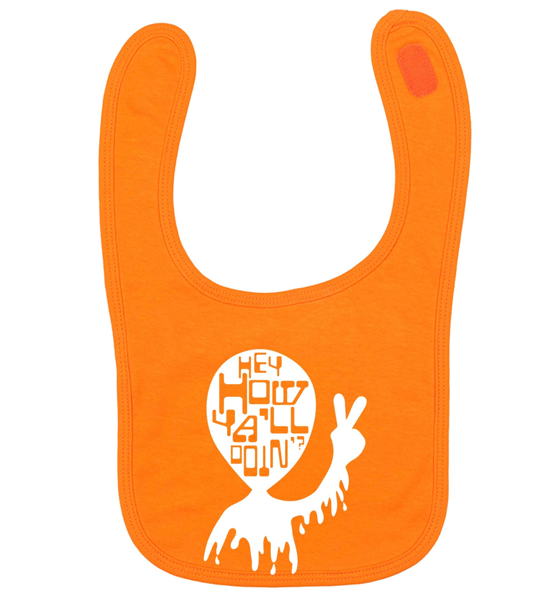 Misheard song lyrics - check!  orange baby bib