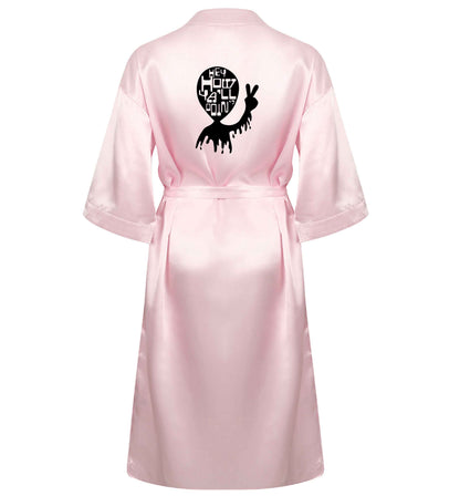 Misheard song lyrics - check!  XL/XXL pink  ladies dressing gown size 16/18