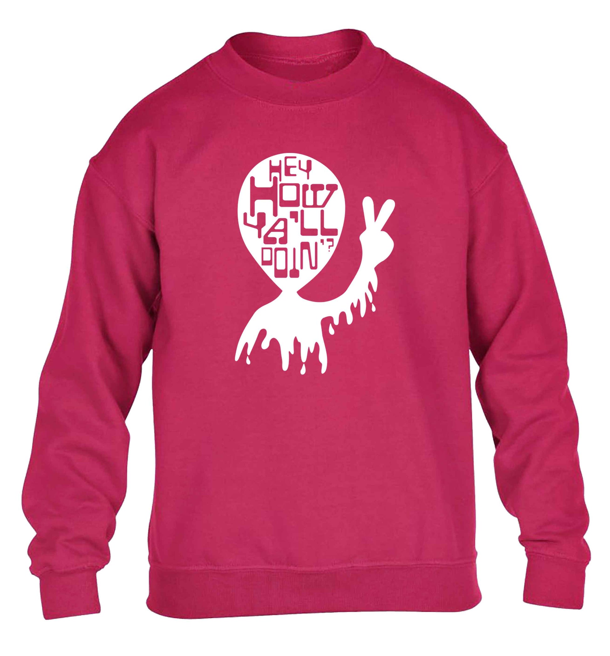 Misheard song lyrics - check!  children's pink sweater 12-13 Years