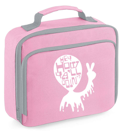 Any tex here insulated pink lunch bag cooler