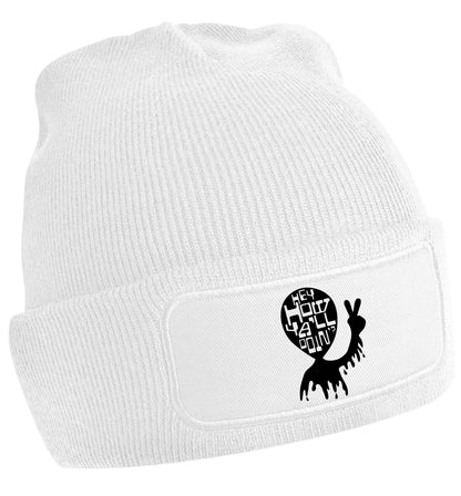 Hey, how ya'll doin'? | Beanie hat