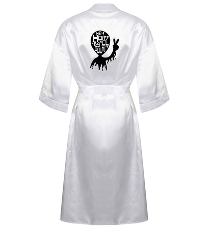 Misheard song lyrics - check!  XL/XXL white ladies dressing gown size 16/18