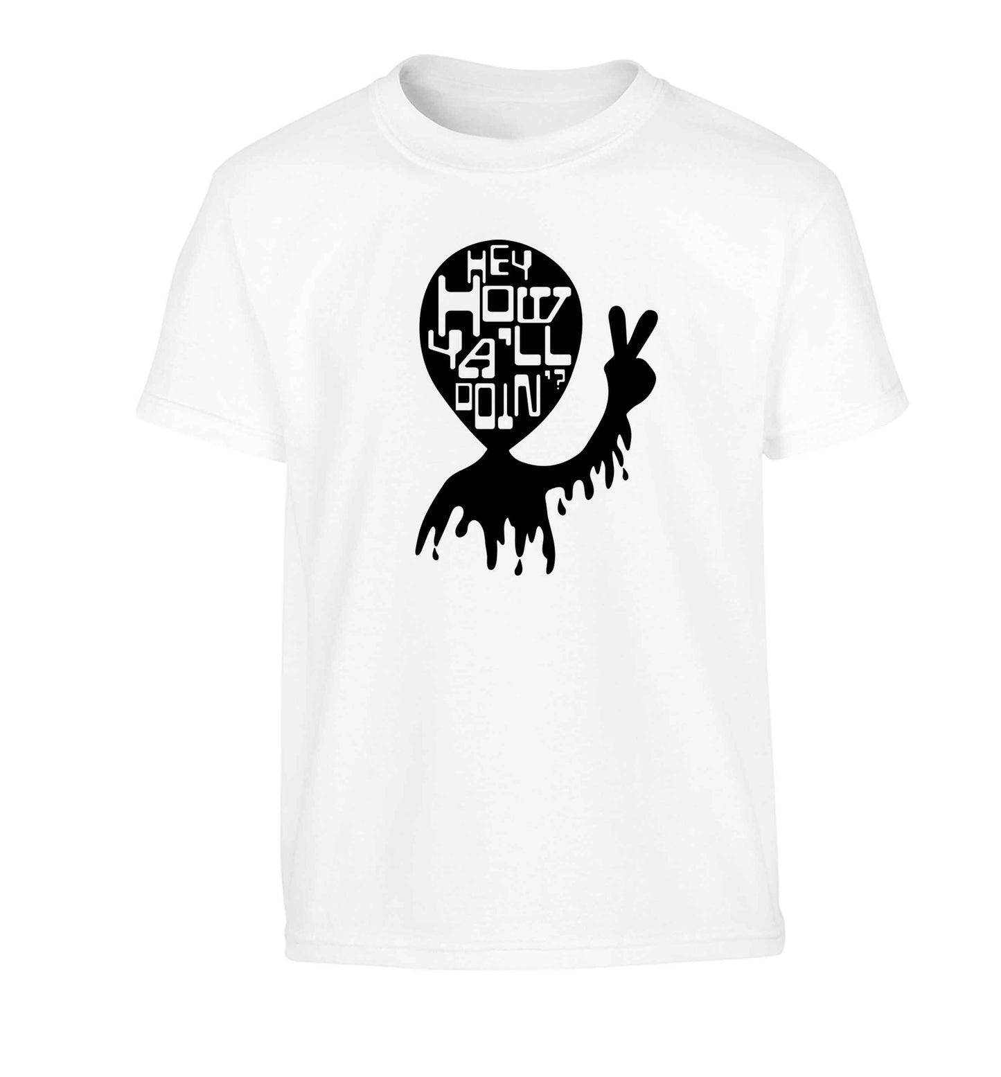 Misheard song lyrics - check!  Children's white Tshirt 12-13 Years