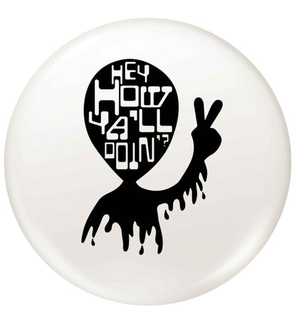 Misheard song lyrics - check!  small 25mm Pin badge