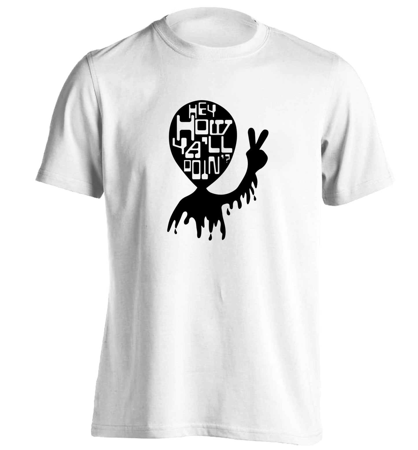 Misheard song lyrics - check!  adults unisex white Tshirt 2XL