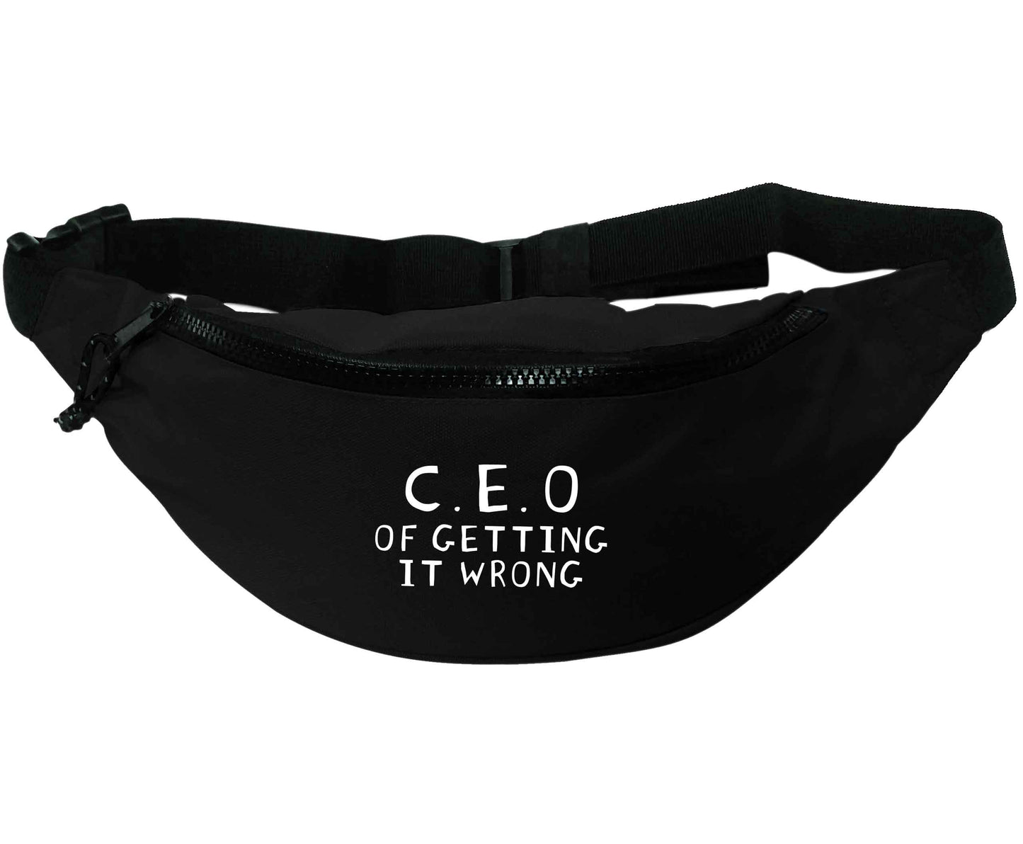 C.E.O of getting it wrong | Recycled polyester bumbag