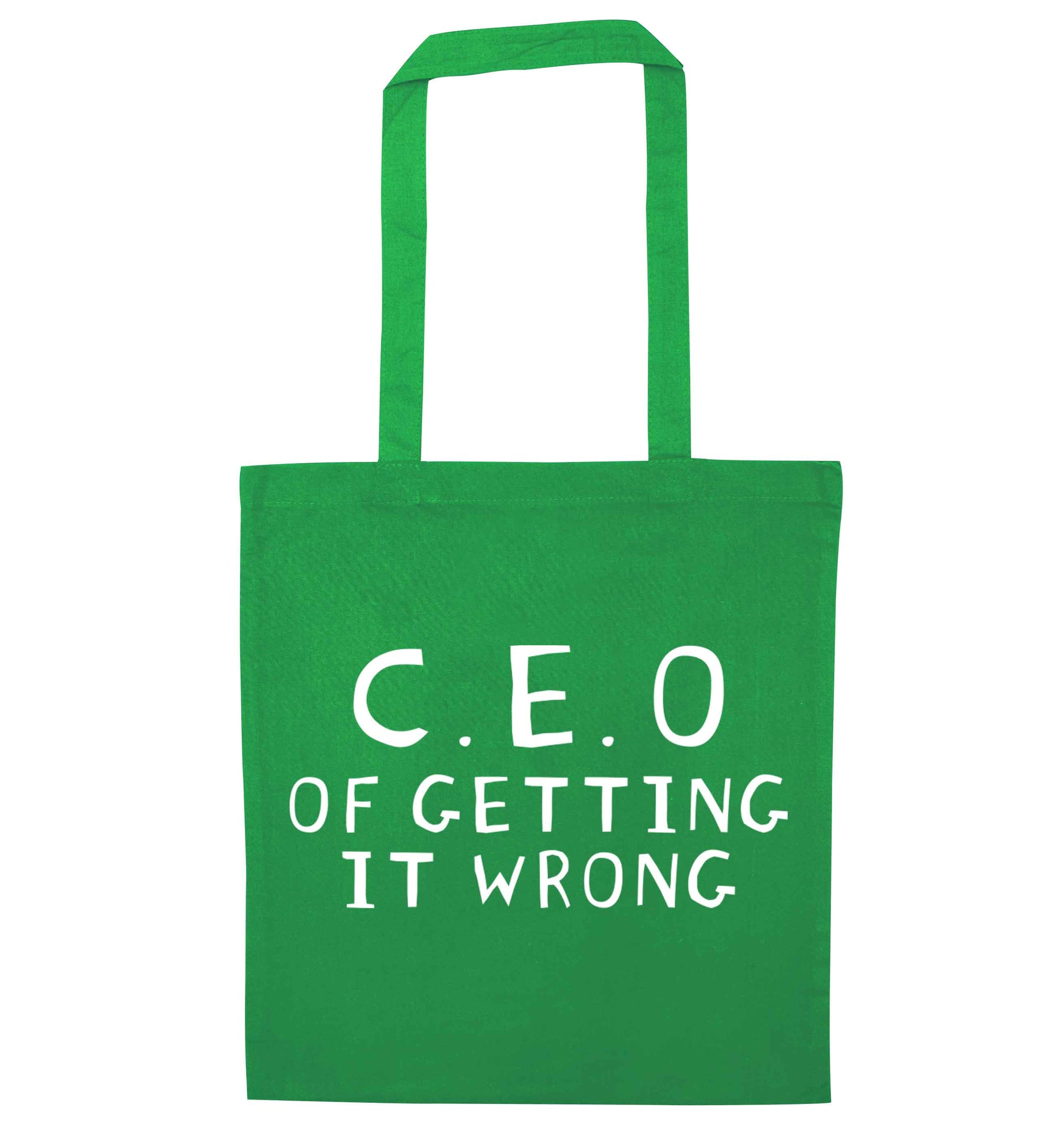 We love this for YOU! Who else loves saying this?!  green tote bag