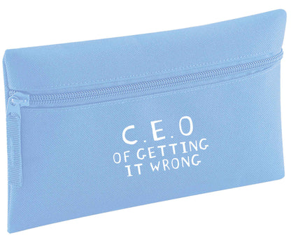 C.E.O of getting it wrong | Pencil Case
