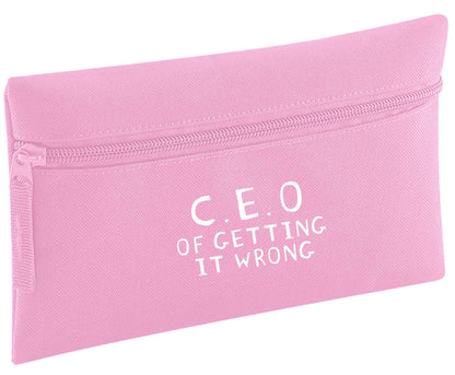 C.E.O of getting it wrong | Pencil Case
