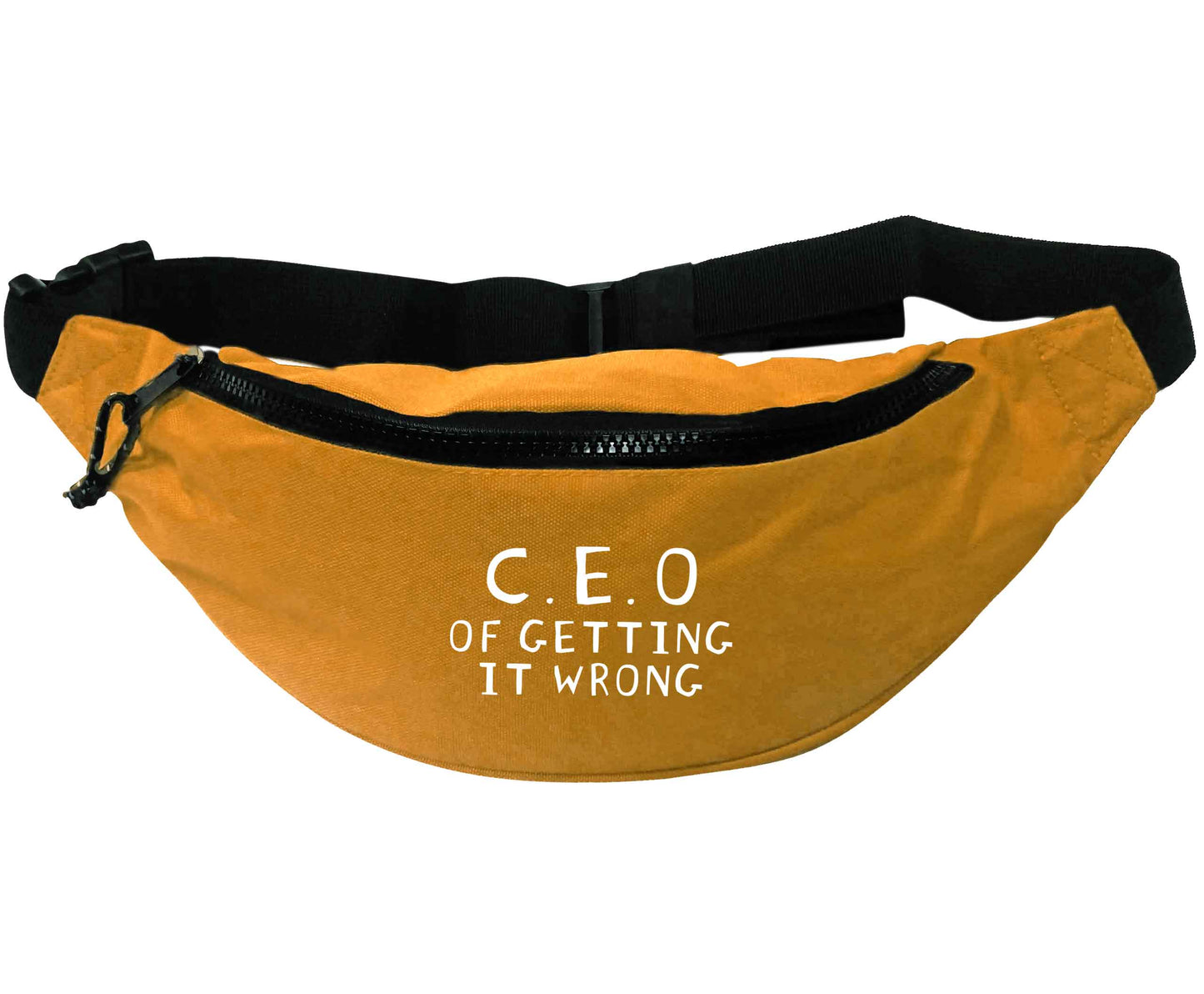 C.E.O of getting it wrong | Recycled polyester bumbag