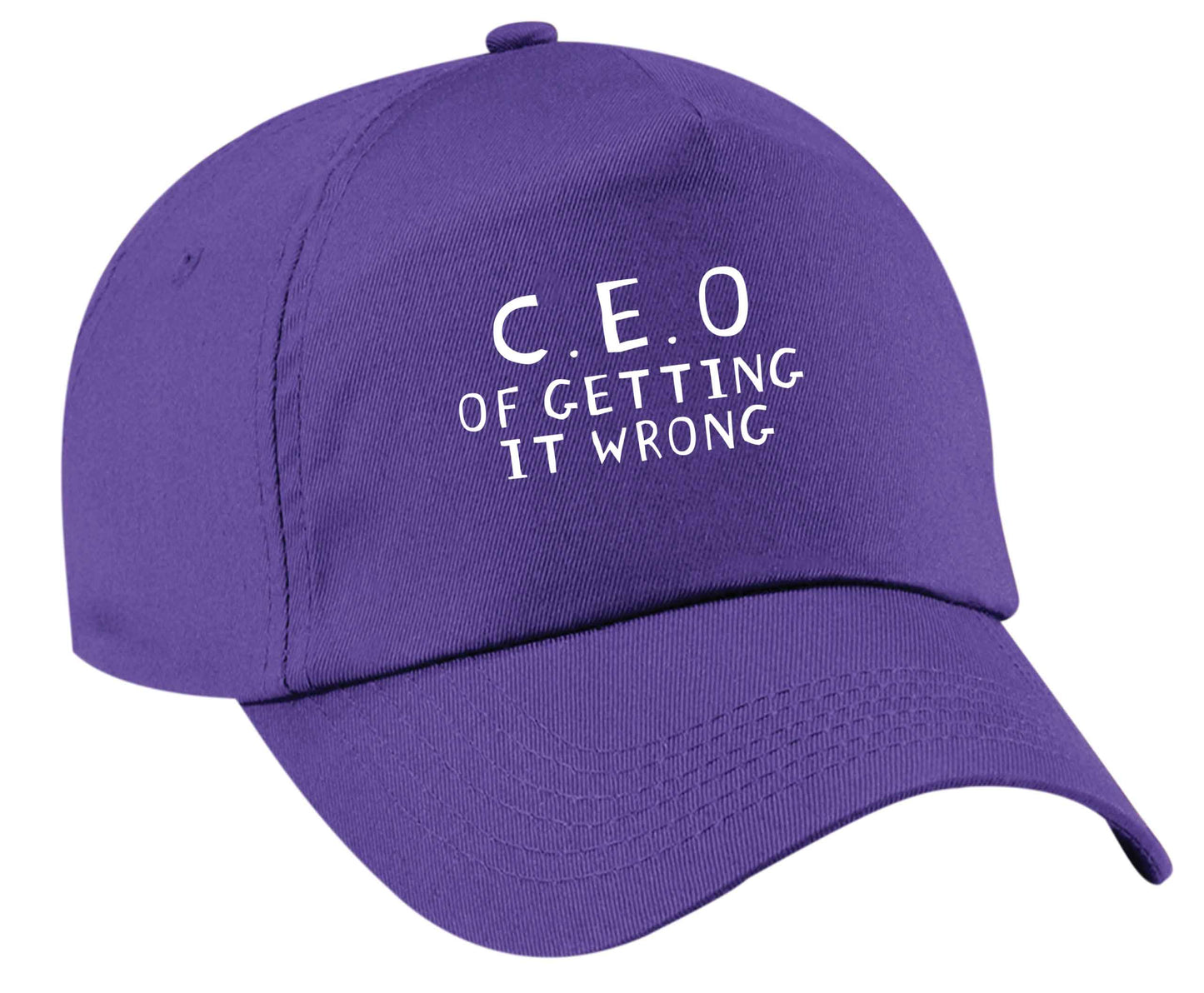 C.E.O of getting it wrong | Baseball Cap