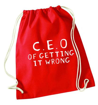 We love this for YOU! Who else loves saying this?!  red drawstring bag 