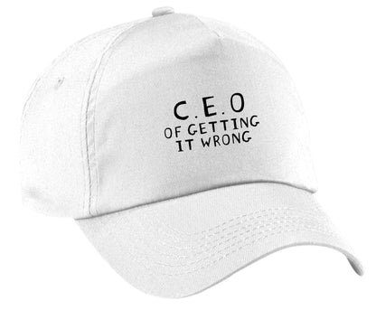 C.E.O of getting it wrong | Baseball Cap