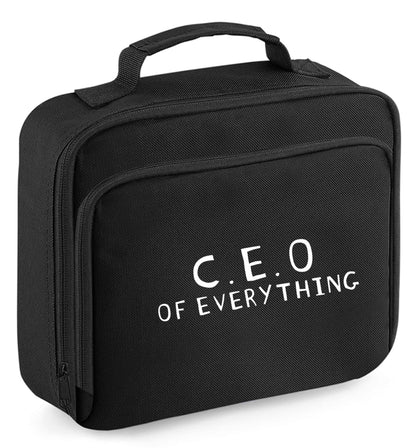 Any tex here insulated black lunch bag cooler
