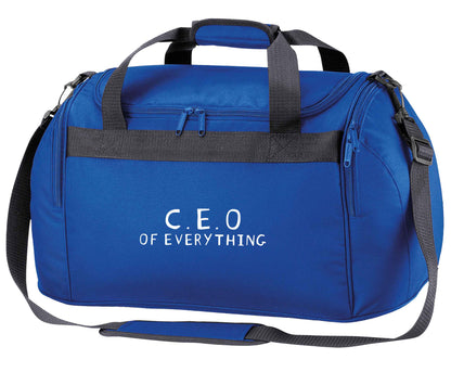 We love this for YOU! Who else loves saying this?!  royal blue holdall / duffel bag
