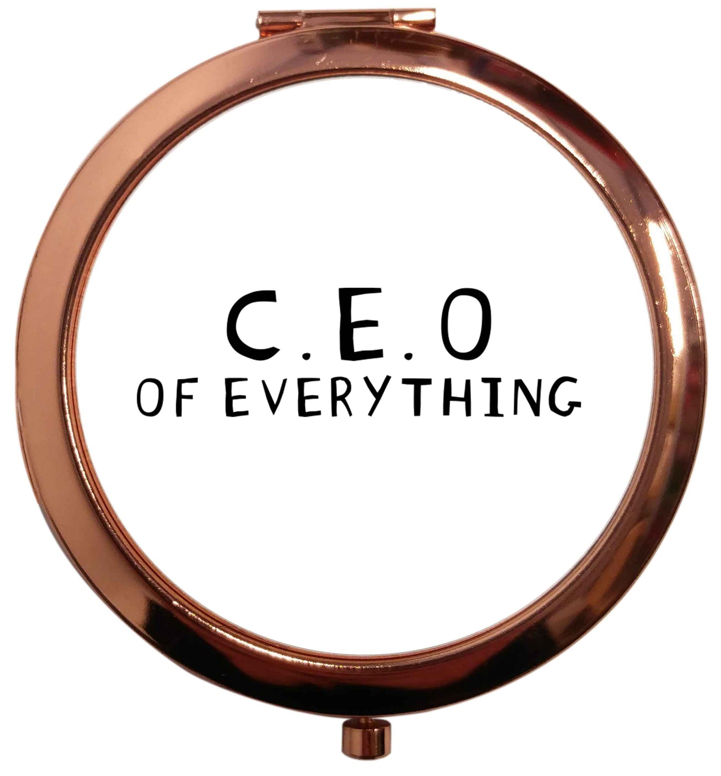 We love this for YOU! Who else loves saying this?!  rose gold circle pocket mirror