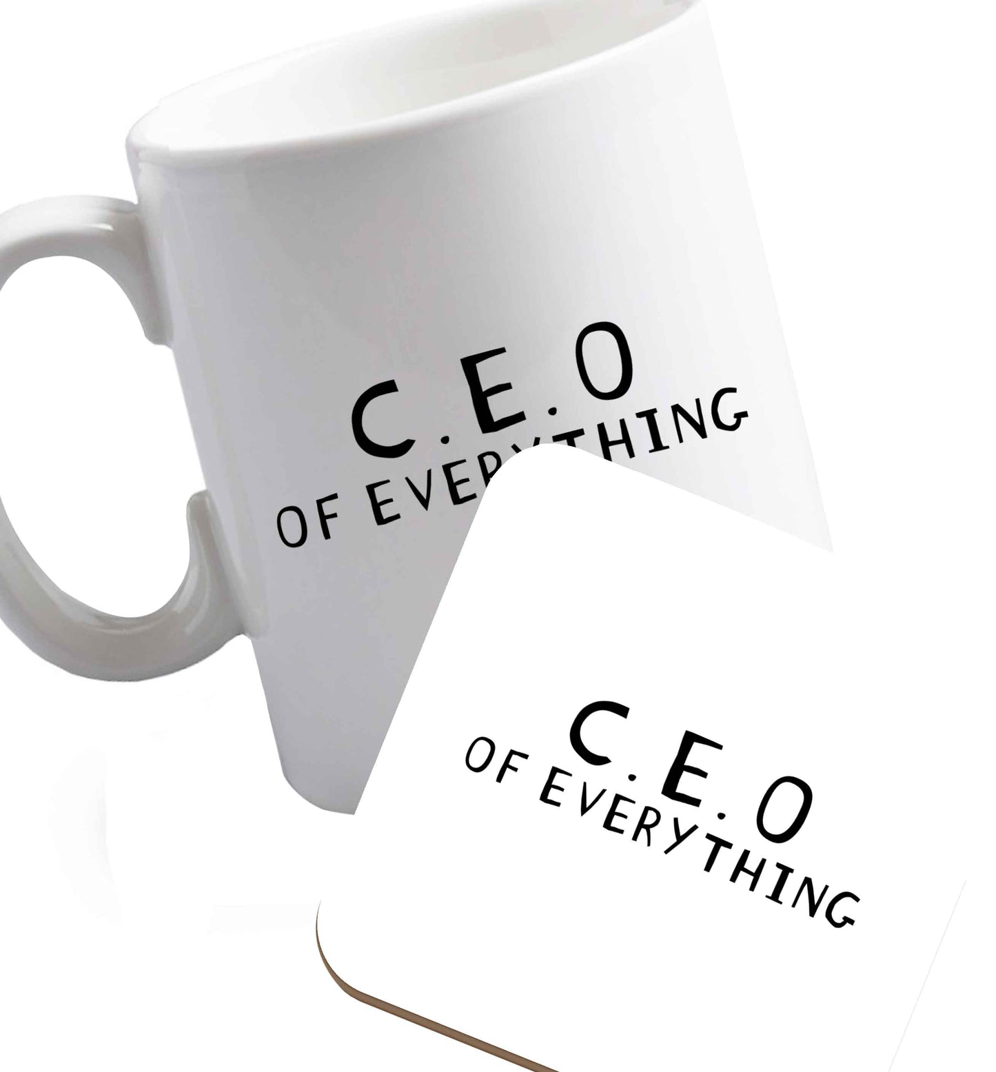 10 oz We love this for YOU! Who else loves saying this?!    ceramic mug and coaster set right handed